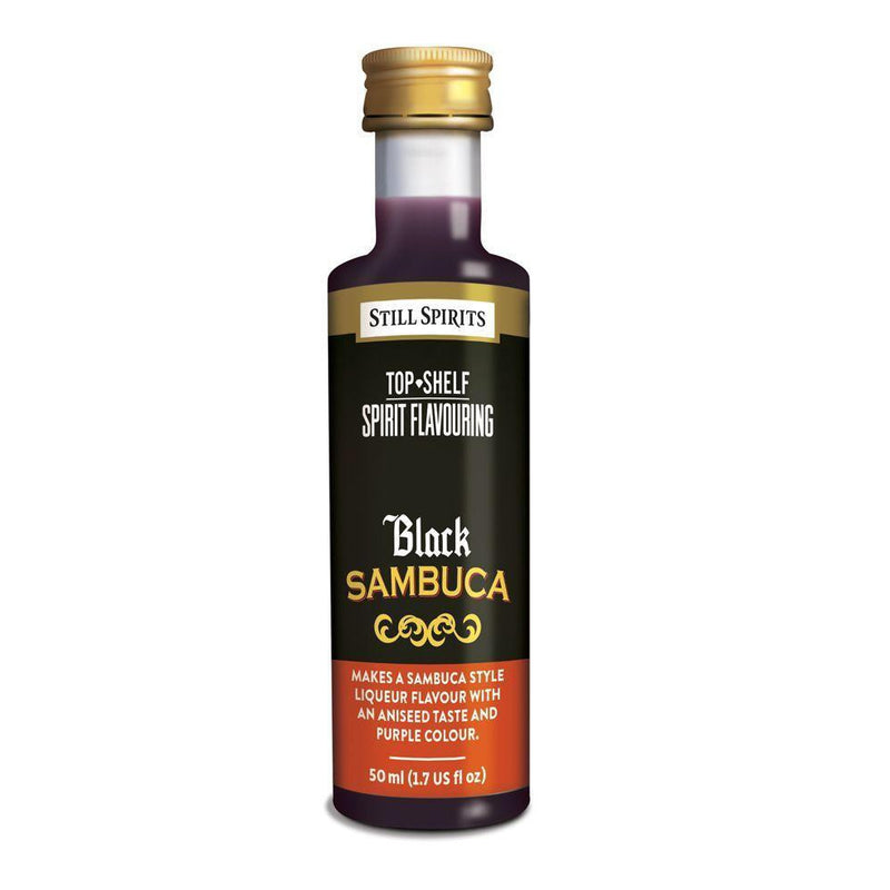 Still Spirits Top Shelf Black Sambuca Essence (50 ml) Essence Only   - Toronto Brewing