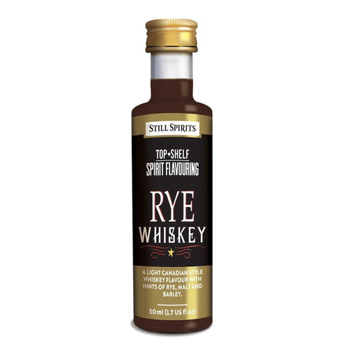 Still Spirits Top Shelf Rye Whiskey Essence (50 ml)    - Toronto Brewing