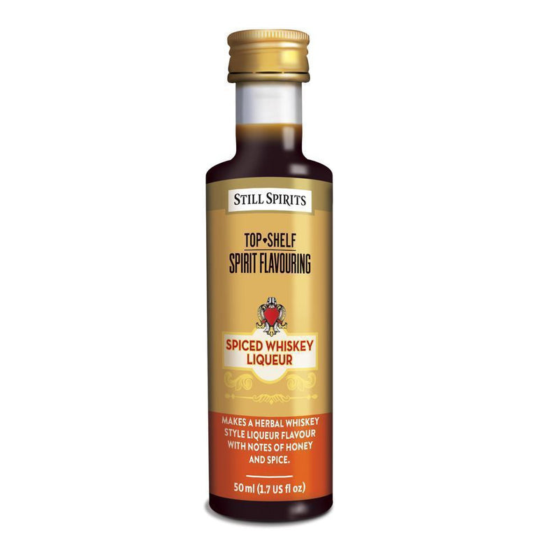 Still Spirits Top Shelf Spiced Whiskey Liqueur Essence (50 ml) Essence Only   - Toronto Brewing