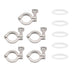 Tri-Clamp - 2" Silicone Gaskets and Clamps (5 PACK)    - Toronto Brewing