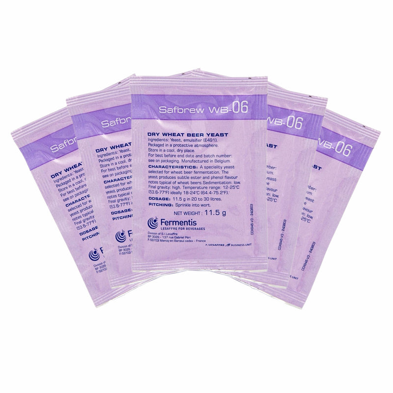 Fermentis | Safbrew WB-06 Dry Wheat Beer Yeast (11.5 g) 5 Pack   - Toronto Brewing