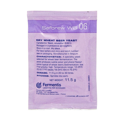 Fermentis | Safbrew WB-06 Dry Wheat Beer Yeast (11.5 g) Single Pack   - Toronto Brewing