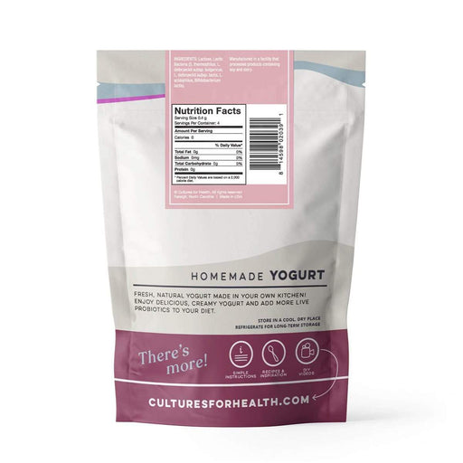 Cultures for Health | Mild Flavour Yogurt Starter Culture    - Toronto Brewing